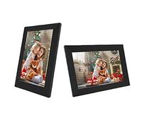 Marco De Fotos Digital Inteligente De 10,1 Pulgadas, con Pantalla Táctil LCD, Detección De Movimiento, Compartir Momentos por Correo Electrónico, Aplicación, Compatible con Tarjeta TF, Video Y Músic