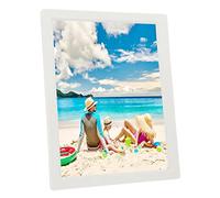 Marco de Fotos Digital Inteligente, Múltiples Funciones Resolución de 1080P HD Linterna LED Diapositiva Marcos de Fotos Digitales Vista Previa de Imagen para Regalos (Enchufe de