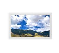 Marco de fotos digital IPS 1080P máquina publicitaria montada en la pared con sensor de cuerpo humano, reproducción USB, 19 pulgadas