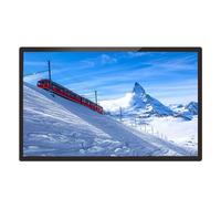 Marco de fotos digital IPS 1080P máquina publicitaria montada en la pared con sensor de cuerpo humano, reproducción USB, 19 pulgadas