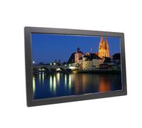 Marco de fotos digital IPS 1080P máquina publicitaria montada en la pared con sensor de cuerpo humano, reproducción USB, 19 pulgadas