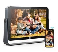 KODAK - Marco de Fotos Digital de 10 Pulgadas, Wi-FI 6, Pantalla táctil Full HD 1200 x 1920, 32 GB, batería 3800 mAh, presentación de Diapositivas y música, Tiempo automático, Uso compartido a través