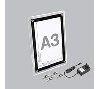 Marco de fotos digital LED de acrílico, marco de fotos de pantalla LED HD 48 * 36 * 1,CM adecuado para el hogar, la tienda, también puede hacer regalo