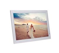 Marco de Fotos Digital, máquina publicitaria montada en la Pared, Pantalla IPS de Alta definición, Interruptor automático, Regalo Decorativo de 21,5 Pulgadas