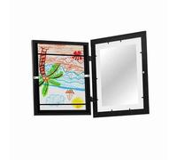 Marco de Fotos Digital, Marco de Fotos Digital de 1 Pulgada con Tres Clavos sin Rastro para Amigos y Familiares (Black)