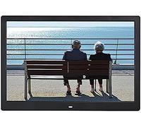 Marco de Fotos Digital: Marco de Fotos Digital en la Nube Inteligente de 14 Pulgadas Compatible con vídeo, música, reproducción de imágenes en Modo múltiple, Calendario, Reloj, Control remot