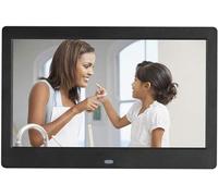 Marco de Fotos Digital, Marco de Fotos Digital Marco de Fotos Digital de 13 Pulgadas Pantalla de Alta resolución 1024X600 Vista previa de Imagen Soporte de Video USB y Tarjeta SD Control Remoto Festi