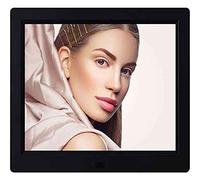 Marco de Fotos Digital, Marco de Fotos Digital Multifuncional, Compatible con Unidad USB y Tarjeta SD. El Marco de Fotos Digital es Adecuado para Varios escenarios (Black 8 Inch)
