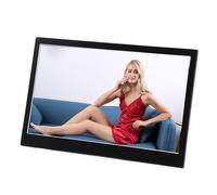 Marco de Fotos Digital, Marco de Fotos Electrónico de 13 Pulgadas con Rotación Automática, Paisaje Vertical para Sala de Estar (Enchufe de la UE)