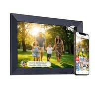 Rollei Smart Frame WiFi 103 Black - Marco de Fotos con WiFi de 10,1 Pulgadas, con aplicación Frameo para Compartir Fotos o vídeos de Forma rápida y fácil, Panel IPS, Muchas Funciones, Ranura microSD