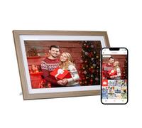 Marco de Fotos Digital Rollei Smart Frame WiFi 152 15,6" Frameo Portaretratos Digitales 1920x1080 IPS Pantalla Táctil 32GB Comparte Fotos y Vídeos Madera de Roble Marco-Foto-Digital-Frame-Portaretrato