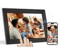Marco de fotos digital WiFi de 10,1 pulgadas, pantalla táctil Smart Cloud Marco de fotos, fácil configuración, giro automático, regalo para amigos y familiares