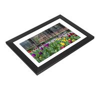 Marco de fotos digital WiFi, uso compartido inalámbrico 10.1 pulgadas Smart Electronic Photo Frame de alta resolución para la oficina