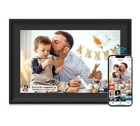 Marco de fotos digital WLAN de 10,1 pulgadas, sensor de movimiento, rotación automática, memoria integrada de 32 GB, pantalla táctil de 1280 x 800, comparte momentos inmediatamente a través de la