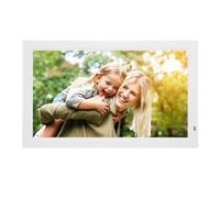 Marco de fotos digitales, 100-240V 21,5 pulgadas Smart Digital Marco, vista previa de imagen para el hogar (enchufe de la UE)