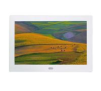 Marco de Fotos electrónico Digital de 21,5 Pulgadas, Soporte de exhibición, máquina de Publicidad, ángulo de visión Completo IPS HD 1080p, Marco de Fotos Digital