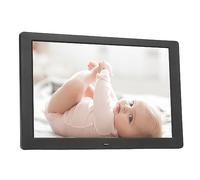 Marco de Fotos Electrónico, Expansión de Interfaz Múltiple, Marco de Fotos Digital de 12,1 Pulgadas, Reproducción de Vídeo 1080P para Hotel y Sala de Estar (Enchufe de la UE)