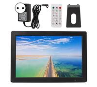 Marco de Fotos Electrónico, Marco de Fotos Digital de 15 Pulgadas Inducción Corporal 1080P Soporte de álbum Electrónico Reproducción de Imágenes de Video Calendario de Reloj de