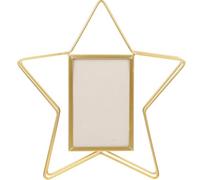 Marco De Fotos Giratorio Moderno De Dorado Adorno Decorativo Para Mesa Para Dormitorio Y Salón Marco De Exhibición De Fotos Duradero Y Estético