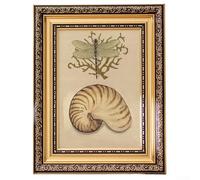 Marco de fotos, marco de fotos clásico de 7 pulgadas, para escritorio versátil para colgar en la pared A4, marco para exhibición de arte, pintura al óleo, decoración del hogar (C)