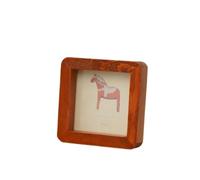 Marco de Fotos Marco de fotos de madera, 3/7 pulgadas, 8x8cm, 12x17cm, decoración for el hogar, certificado de honor, marco de documentos, marco de fotos de boda, pantalla de escritorio(8x8cm)