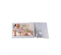 Marco de Fotos Marco de Fotos Digital Inteligente, máquina de Publicidad con Pantalla de Alta definición de 15 Pulgadas Adecuada para una Variedad de Escenas (Space Silver 15 Inches)