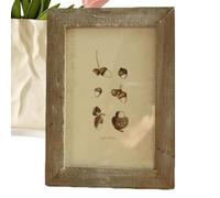 Marco de fotos, marcos antiguos - Distressed 3 x 5 Inch Tabletop And Wall Mount Photo Display For Living Room, Bedroom Inspired Frame Arrives Complete With A Wet-proof Backboard, Requiring Zero