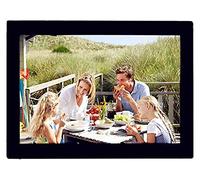 Marco de Fotos Pantalla Vertical de Alta definición Marco de Fotos Digital Álbum de Fotos electrónico Reproductor de imágenes de Video montado en la Pared para el hogar Marco Digital (Color: