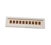 Marco de fotos para decoración del hogar, regalos, vitrina para escritorio, tía, nuevos padres, color blanco, una fila