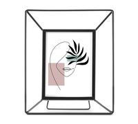 Marco de fotos para retrato ""Kent", negro, 10 x 15 cm