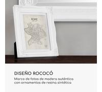 Marco de fotos Regent Rectangular A4 Fotos Paspartú Cristal Rococó Casa Chic