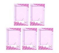 Marco de fotos vertical reutilizable para 3 pulgadas para fotos instantáneas, ligero y de construcción, perfecto para organizar fotos en escritorios o estantes con elementos de diseño elegantes