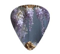 Marco de fotos Viburnum, púas de guitarra, finas, medianas y gruesas, juego de 12 piezas, adecuadas para electroextracción, bajo y ukelele