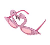 Marco de gafas unisex con forma de flamenco primaveral para adultos, carnavales, tomar fotos, resistente al sol