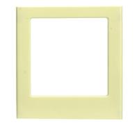 Marco de Imagen magnética: Borde magnético de plástico Duradero para Fotos cuadradas 2.8x3.4in Pantalla con Escritura - en el Borde para el casillero de la Oficina del refrigerador (Light Green)