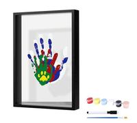 Marco de impresión manual para parejas con equipamiento básico, juego creativo de bricolaje, pieza de recuerdo, kit de impresión familiar del signo del zodiaco chino, diseño tridimensional para (B, 31