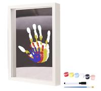 Marco de impresión manual para parejas con equipamiento básico, juego creativo de bricolaje, pieza de recuerdo, kit de impresión familiar del signo del zodiaco chino, diseño tridimensional para (A, 31