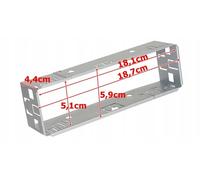 Marco De Instalación De Autoradio 1-DIN Para Conversión De Radio