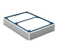 Marco de instalación Geberit para zonas de ducha Setaplano de más de 100 cm, para 6 pies, 154.477.00.1, 160x90 cm, altura 3 cm - 154.477.00.1
