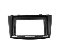 Marco de la placa del panel frontal de la radio de Fascias Radio 9 Pulgadas Para Mazda 3 9 Pulgadas 2010 2011 2012-2013 2 DIN Panel Estéreo Automóvil Kit Instalación Y Reinstalación Molduras Bisel Cub