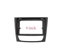 Marco de la placa del panel frontal de la radio de Para Benz E Clase CLS W211 W219 S211 C219 E280 2002 2003 2004 2005 2006 -2010 Adaptador Fascia Marco Automóvil 9 Pulgadas Kit Panel Ajuste Tablero Cu