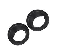 Marco de Luz Antiniebla, Decoración Liviana Anillo de Luz Antiniebla Delantera Embellecedores a Prueba de Rayones 51113400912 Reemplazo Negro de Alta Resistencia para X3 E83 2004-2006 para