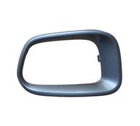 Marco de luz antiniebla delantera derecha plateada para Fiat 500 X Sport a partir de 2018