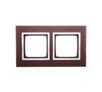 Marco de madera doble Simon 54 Nature PLATA WENGUÉ DRN2/84