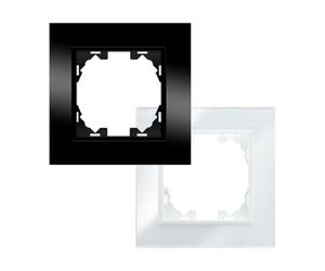 Marco de madera natural para 1 módulo, acabado color avellana, ideal para enmarcar fotografías y obras de arte.