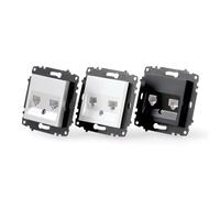 Marco de madera natural para 1 módulo, color nogal, ideal para exhibir obras de arte, fotografías o decoraciones en el hogar.