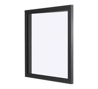 Marco de madera negra para exhibir camisetas coleccionables o arte decorativo, diseñado para colgar en la pared en dormitorios o salas de estar, tamaño 11 x 14 pulgadas