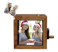 Marco de madera personalizado, caja de animación personalizada, regalo pensado para mejores amigos, cumpleaños, Navidad o celebración de Año Nuevo