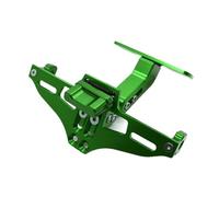 Marco De Matrícula Soporte De Montaje De Placa De Matrícula Trasera CNC Motocicleta para para N-ja 250 250R 300 400 ZX-6 ZX6R ZX636R ZX6RR(2)