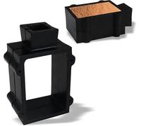 Marco de molde de 2 partes de hierro fundido para fundición de arena joyería de fundición de metal que hace la herramienta